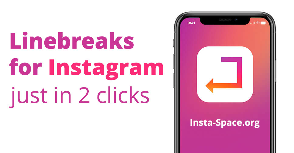 Instagram Line Break Easy Fast Generator